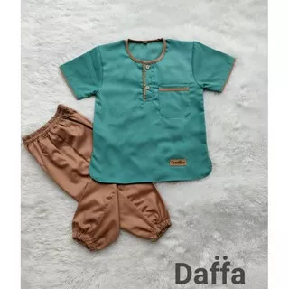 DAFFA COLLECTION : SETELAN KOKO DAFFA SERIES 0.1 - KOKO BAYI DAN KOKO ANAK DAFFA USIA 0 BULAN 4 TAHUN