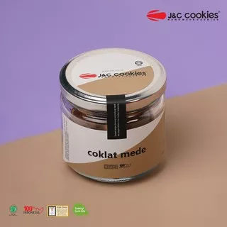 Kue Kering Coklat Mede JNC J&C Cookies Jar Kaca