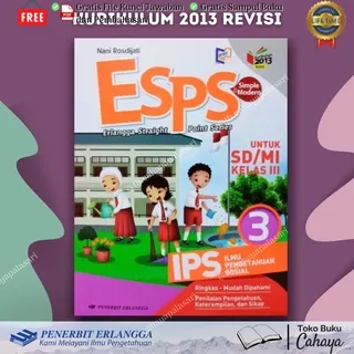 Buku ESPS: IPS SD/MI KLS.III/K13N ERLANGGA