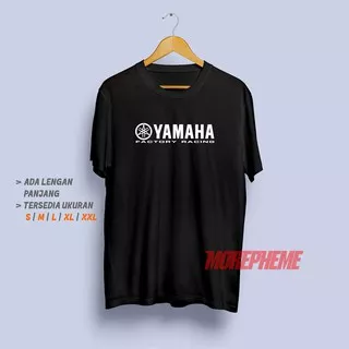 Kaos Yamaha Factory Racing Baju Motor Otomotif Pria Keren Murah / Kaos Morepheme