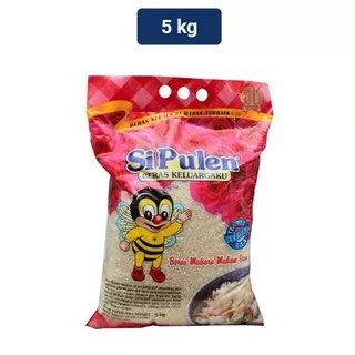 Si Pulen Beras Keluargaku Mutiara Medium Grain 5 kg