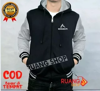 Jaket Baseball Varsity  Logo White Premium Qualit/Jaket Pria/Baju Laki-laki Dewasa