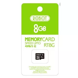 ORIGINAL Kartu Memory 8GB Micro SD Card Memori Robot 8 GB Class 10 Turbo