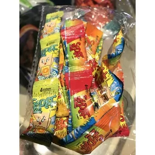 permen SUPER ZUPER 1pack aneka rasa buah super super