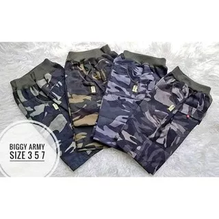 Biggy Army anak / celana pendek anak model biggy size 3 5 7 tahun