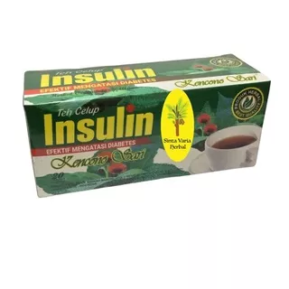 Teh celup daun insulin Kencono sari,obat diabetes,obat herbal,insulin,daun insulin,teh insulin celup