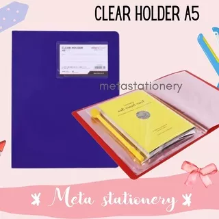 Clear Holder / Displays Book A5 20 Pockets - Inter X Folder