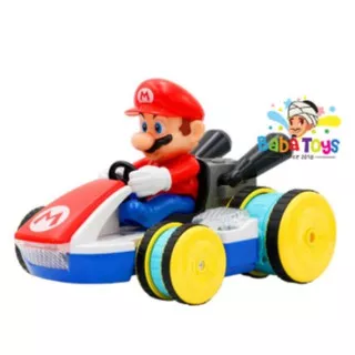 Mainan Anak Mobil RC Remote Control Super Mario Car Racing 2.4G Ori