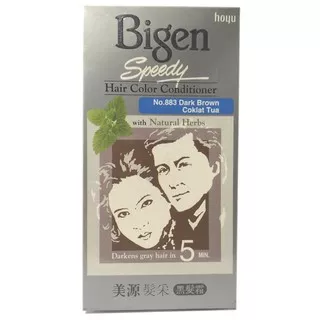 BIGEN SPEEDY NO 883 DARK BROWN COKLAT TUA, SEMIR RAMBUT CAT RAMBUT