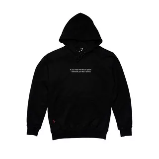 TVCK CONSPIRACY BEAUTY BLACK PULL OVER HOODIE