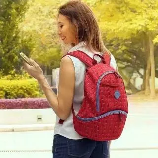 OKIEDOG Freckles Kangaroo Backpack Triangle Cooler bag Red