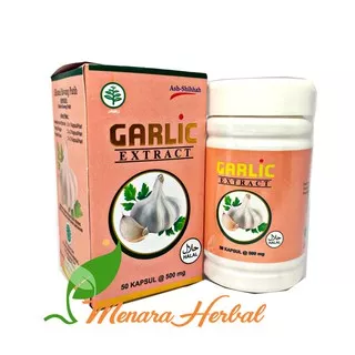 Garlic Extract Ash-Shihhah | Kapsul Herbal Ekstrak Bawang Putih Asli Original