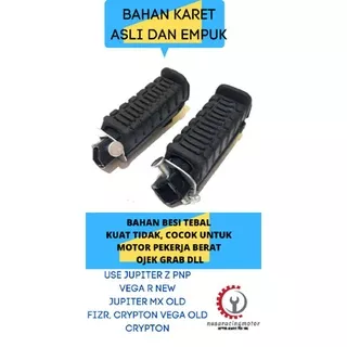 KARET STEP BELAKANG JUPITER Z MIO MX VEGA ZR BAHAN BAGUS DAN KUAT KUALITAS ORY