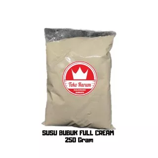 SUSU BUBUK FULL CREAM 250 Gram [Harum Snack Official] BAHAN KUE SUSU FULL CREAM PUTIH