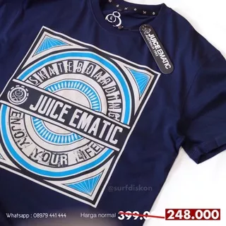 T-shirt Juice Ematic Tumhi Dark Navy Original Planet Surf