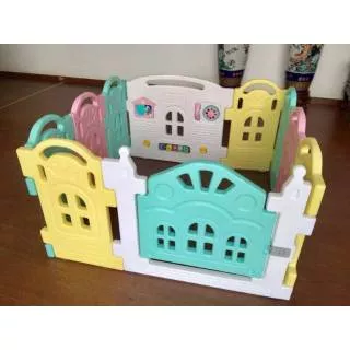 Pagar Bayi Parklon Fence Castle Khusus gojek