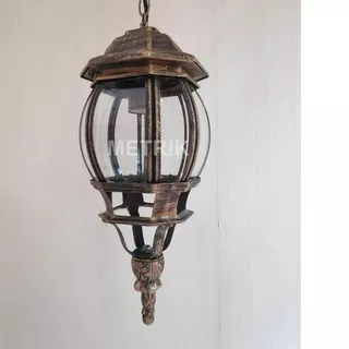 SHOPEE#  Lampu Gantung Teras Antik/ Lampu Gantung Outdoor Klasik/ Hanging Lamp Outdoor (LG 2114) - B