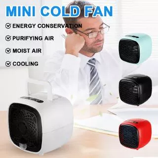 AIR COOLER FAN Mini AC Portable USB Desktop Pendingin Udara Rumah Usb Pengisi Daya AC