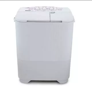 Mesin Cuci Twin Tub Sharp ES-T65MW | 2 tabung 6,5 kg EST65MW BK GK PK