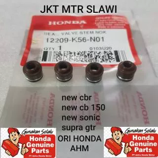 Seal klep seal valve stem new cbr 150 led new cb 150 led new sonic 150 supra 150 gtr 12209 K56 N01