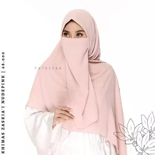 Khimar Zaskia Murah FREE CADAR