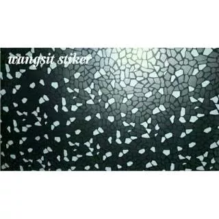 STIKER MOTIF BATU HITAM PUTIH >> Stiker kaca film pelindung kaca dan variasi kaca