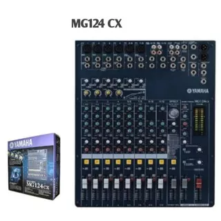 MIXER YAMAHA MG124CX MIXER 12 CHANNEL MG124 CX MG 124 CX