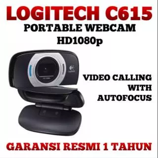 WEBCAM LOGITECH C615 ORIGINAL
( VERSI PENGGANTI LOGITECH C525, B525, C922 dan C925e )