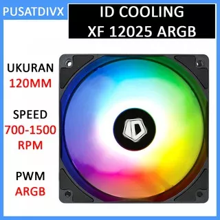 ID COOLING XF 12025 ARGB 12CM PWM KIPAS CASING ID-COOLING XF-12025