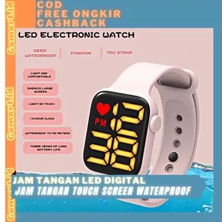 Jam Tangan LED Digital - Jam Tangan Couple - Jam Tangan Touch Screen Waterproof