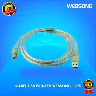 KABEL USB PRINTER WEBSONG 1.5M / 3M / 5M / 10M