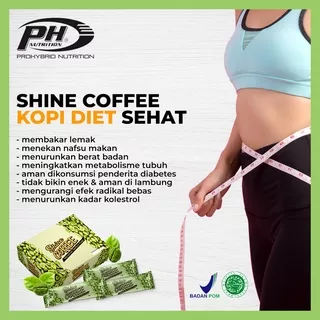 kopi diet biji kopi hijau shine coffee pemanis stevia menurunkan berat badan kopi sachets pembakar lemak detoks