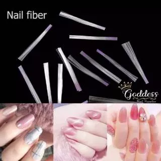 Fiber Glass nail extension E-glass fiber kuku palsu