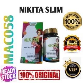 Nikita Slim Pelangsing Tubuh | Nikita Slim Helps Reduce Body Fat Obat Diet Pelangsing  Badan Original