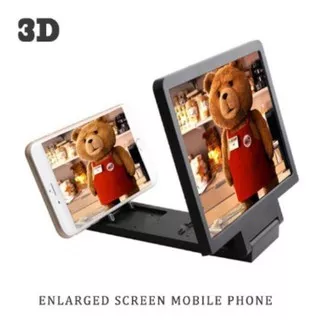 Phone screen magnifier / Kaca pembesar layar hp 3D F1portable untuk nonton - pembesar layar hp SS027