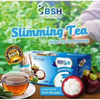 Body Slim Herbal Slimming Tea (BSH Tea) - Original- New Pack (Depkes)