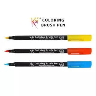 Sakura Koi Coloring Brush Pena Kaligrafi Calligraphy Pen