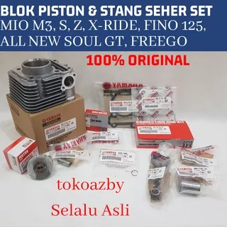 Blok Mio M3 Piston Seher Fino Mio Z Mio S Xride 125cc FI Orignal Yamaha