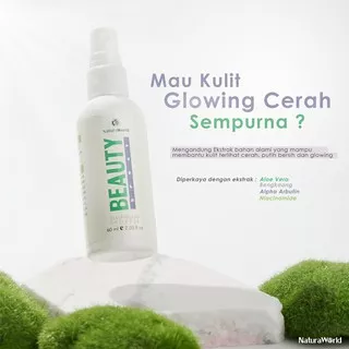 1 BOTOL BEAUTY SPRAY ORIGINAL - NATURA - KEMASAN 60 ML - FORMULA KECANTIKAN - SPRAY COLLAGEN