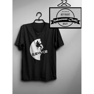 Kaos Baju Survival Survivor Climbing Edition Baju Murah Keren