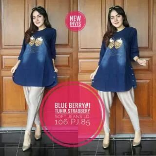 Blue berry blouse jeans