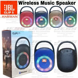 JBL CLIP 5 +RGB Speaker Bluetooth Portable LED JBL CLIP5 Speker Wireless TWS 2 in 1