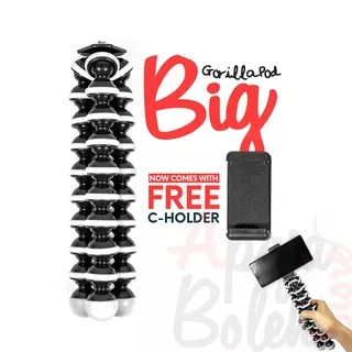 Big/Large Flexible Tripod Gorillapod with Clamp