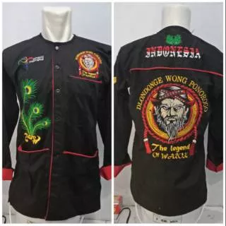 penadon warok / baju warok / baju bordir / baju budaya (bayar di tempat)