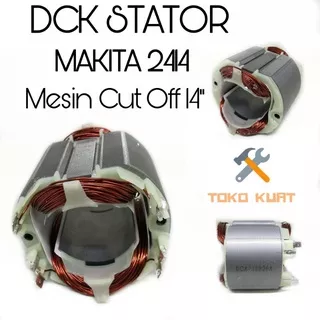 Stator DCK bantalan armature mesin potong besi cut off 14 Makita 2414NB