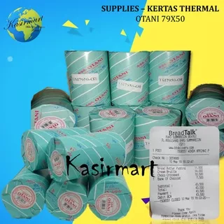 KERTAS STRUK THERMAL PRINTER EPSON TMT82/KASIR/STRUK 80X48/80x50 OTANI/THERMAL ONE/PAPERGO