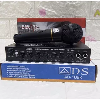 parametrik equalizer ADS AD-109K bisa karaoke bonus mic