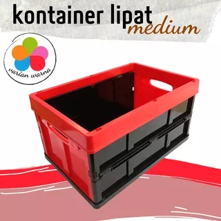 BOX CONTAINER PLASTIK PANJANG / GROSIR KERANJANG LIPAT / CONTAINER BOX PLASTIK KECIL