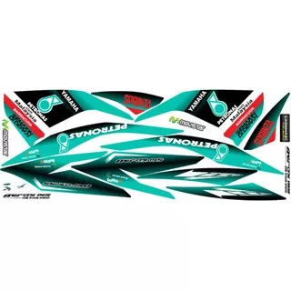 Stripping Decal full body Aerox 155 Petronas