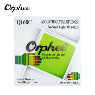 senar guitar orphee acoustic 011 warna satu set 1-6